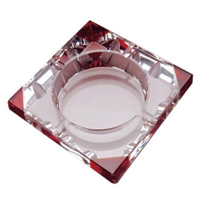 方形水晶烟灰缸