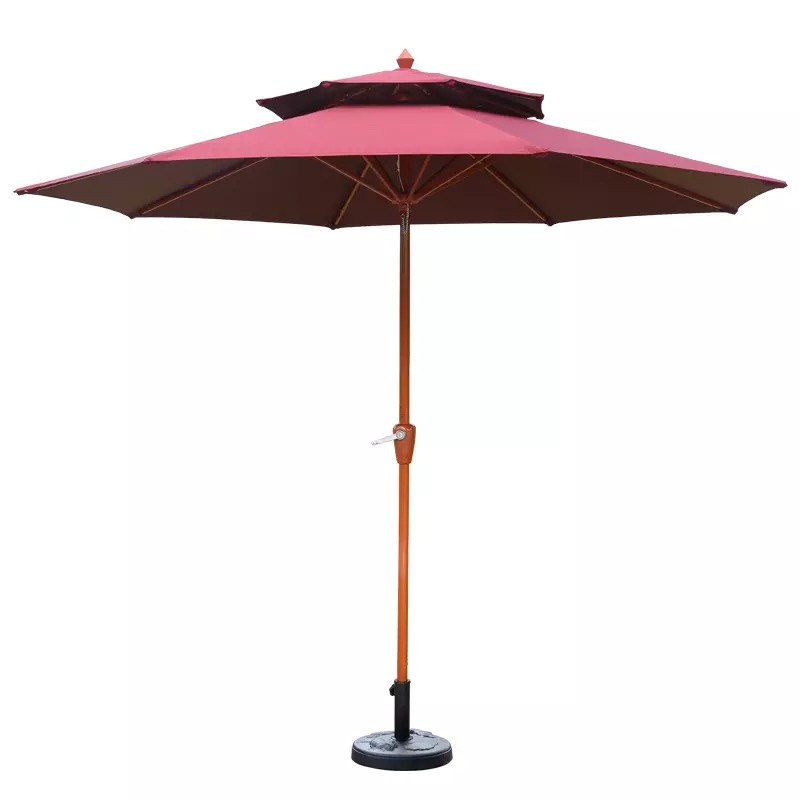 中柱太阳伞